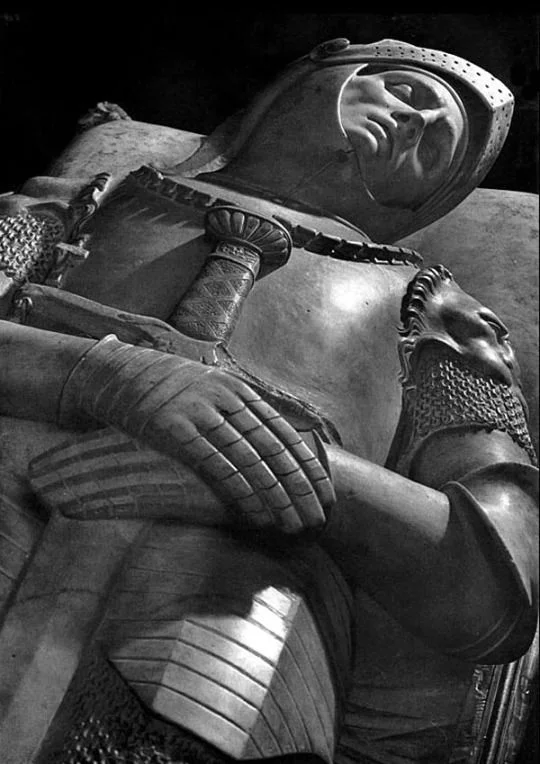 Close-up of an ornate armored classical statue with layered stone drapery and shield detail — cgi advertising Thinkdiff, from Thinkdiff's copyright law report