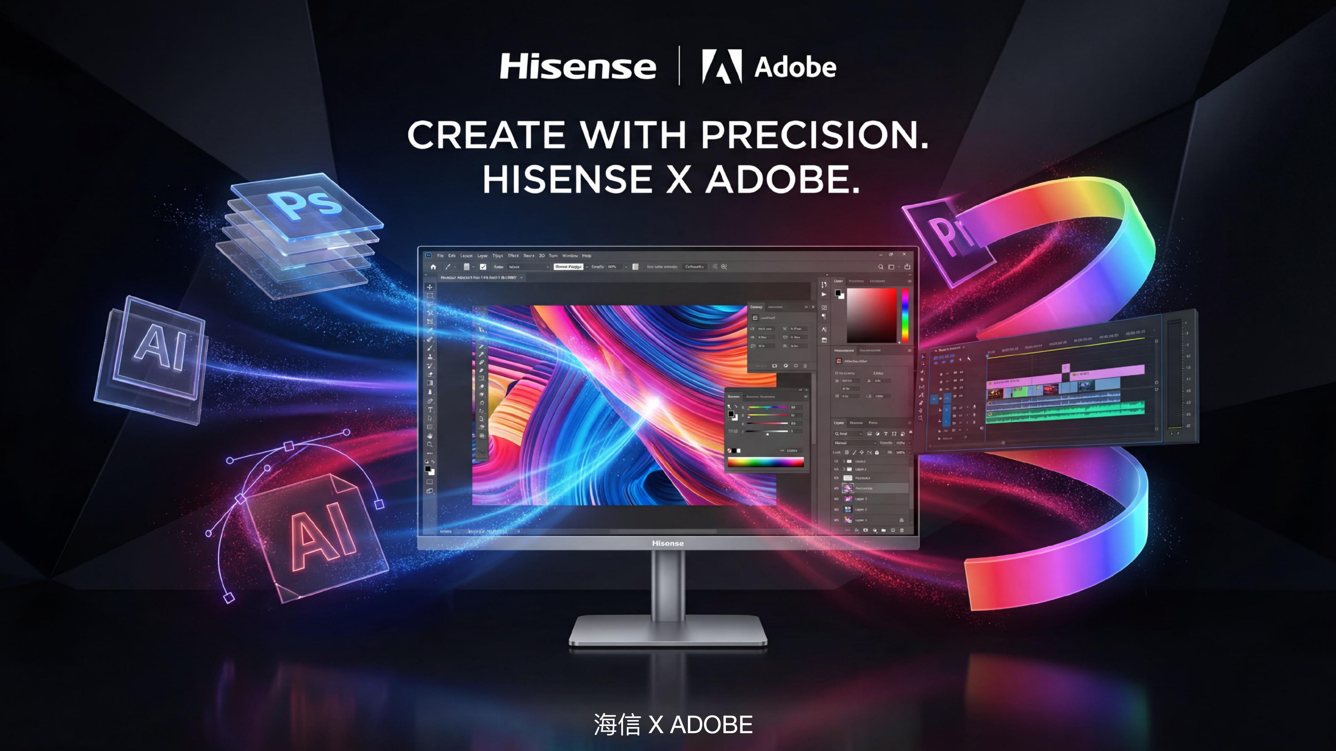 Precision — HISENSE × ADOBE